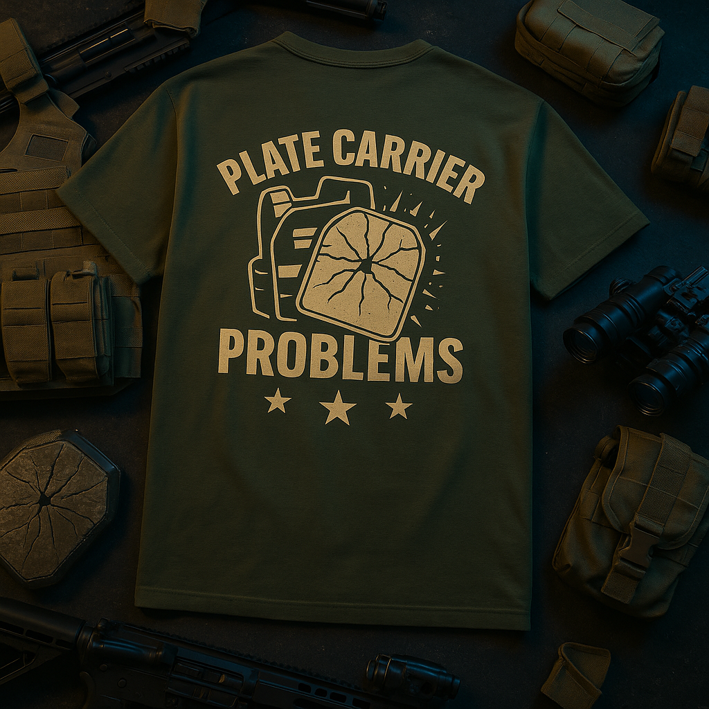 "Tactical Tee" - "Plate Carrier Problems"