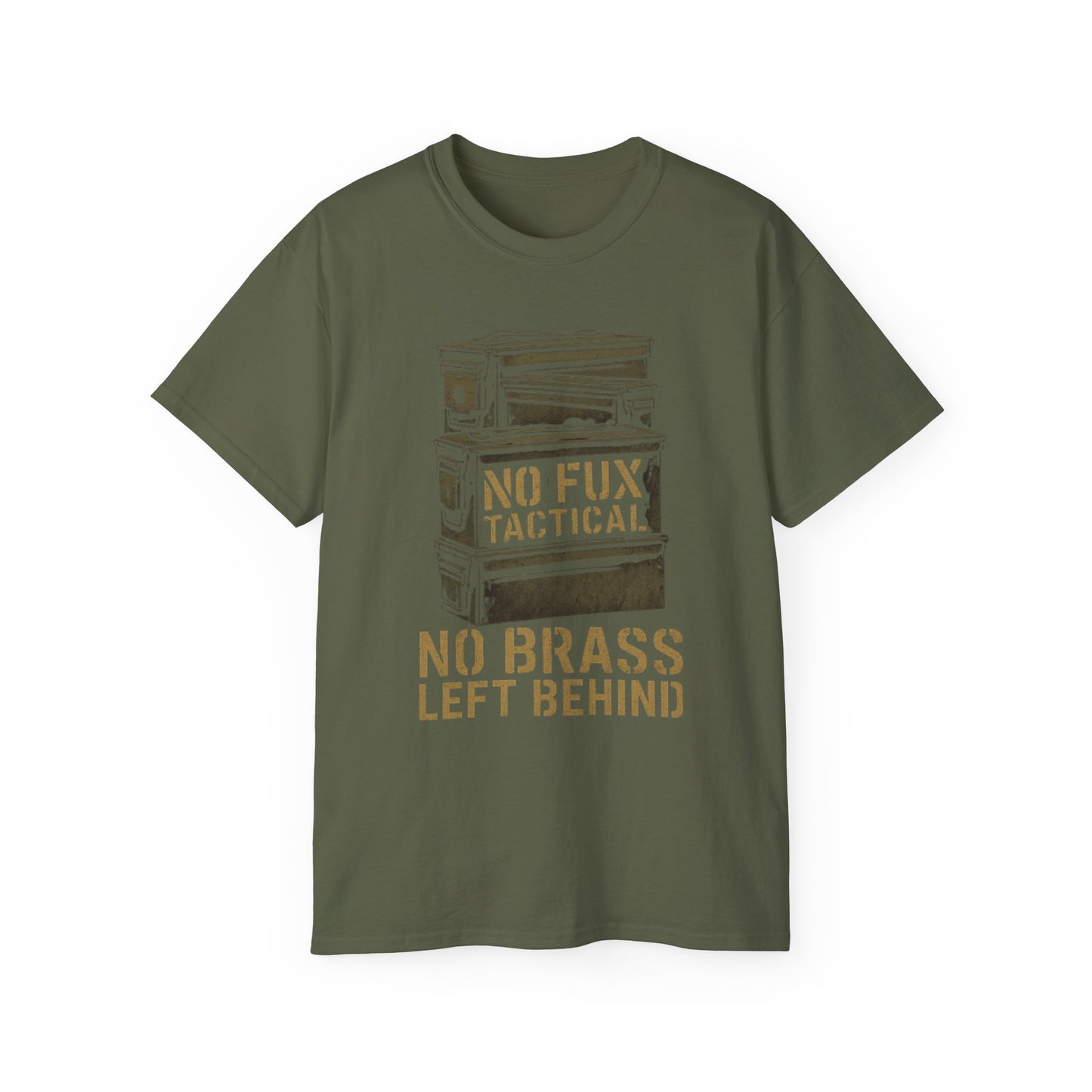 "Tactical Tee" - "No Brass Left Behind"