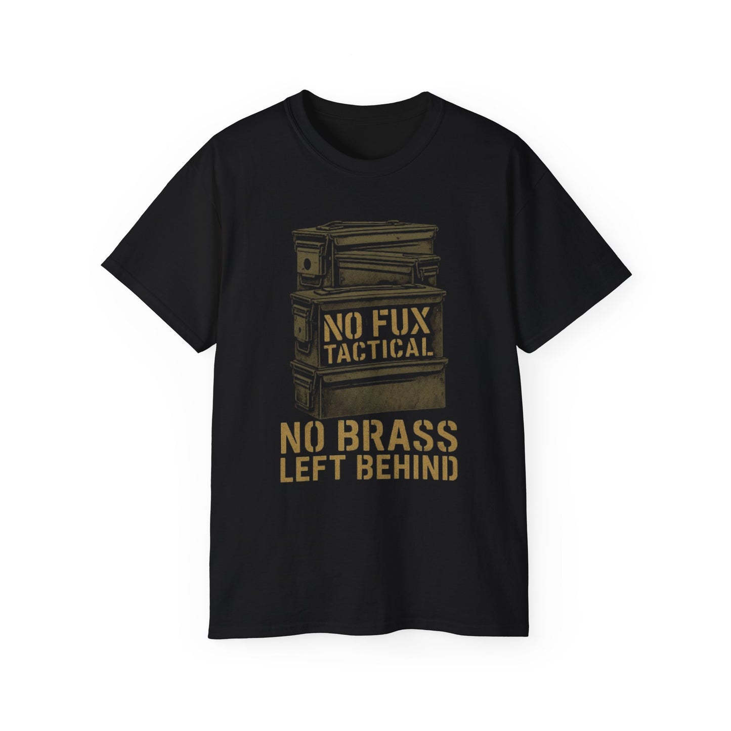 "Tactical Tee" - "No Brass Left Behind"