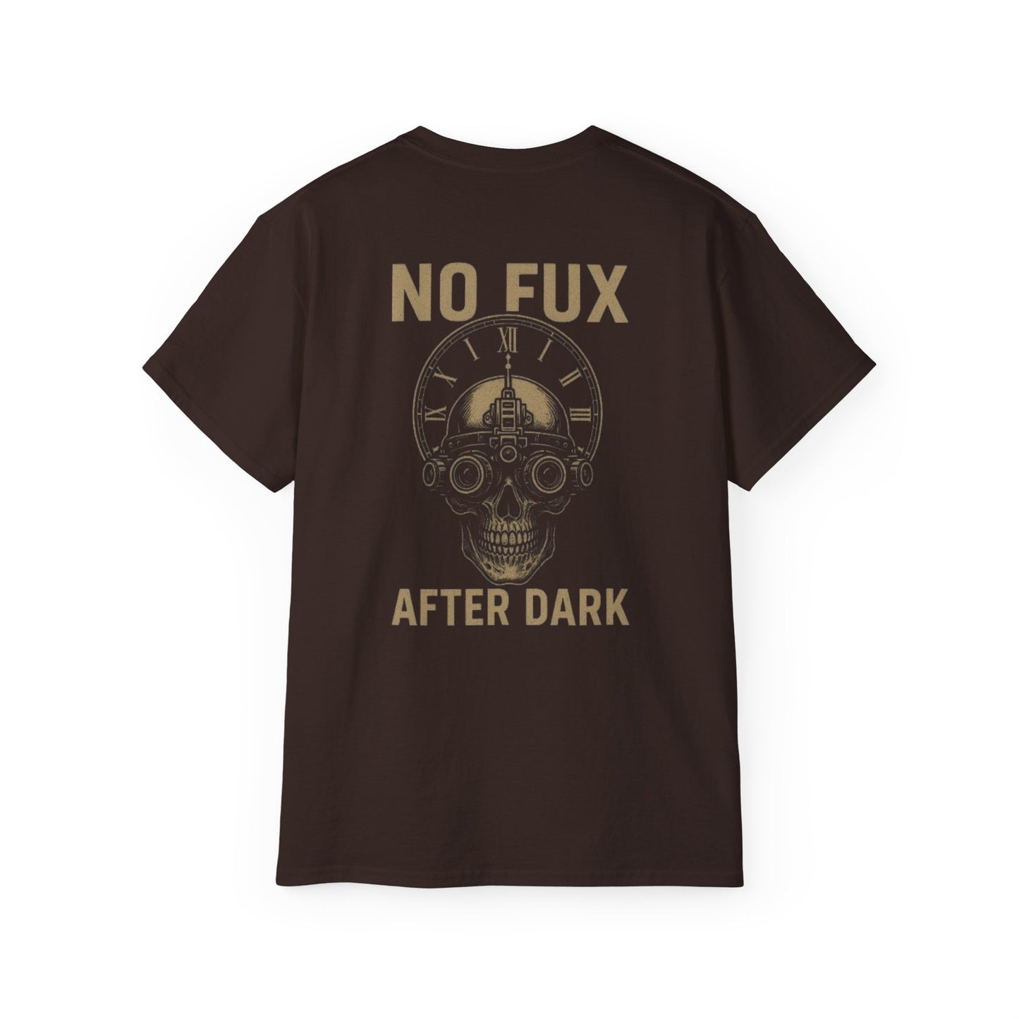 "Tactical Tee" - "No Fux After Dark"
