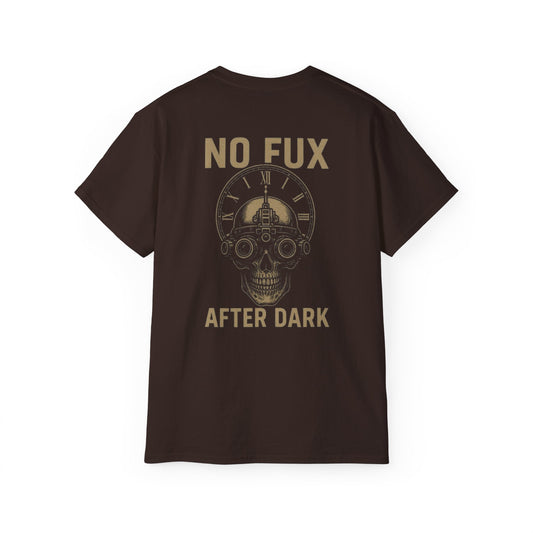 "Tactical Tee" - "No Fux After Dark"