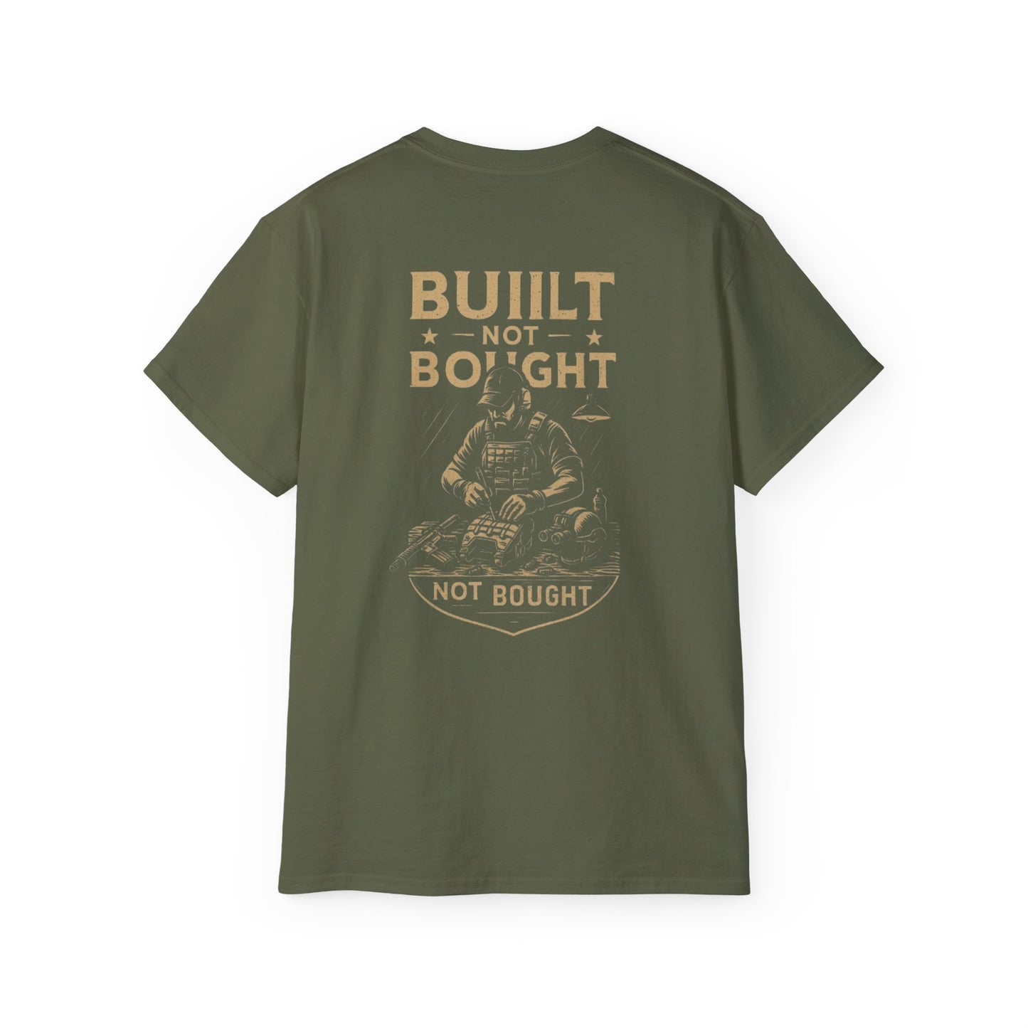 "Tactical Tee" - "Built not Bought"