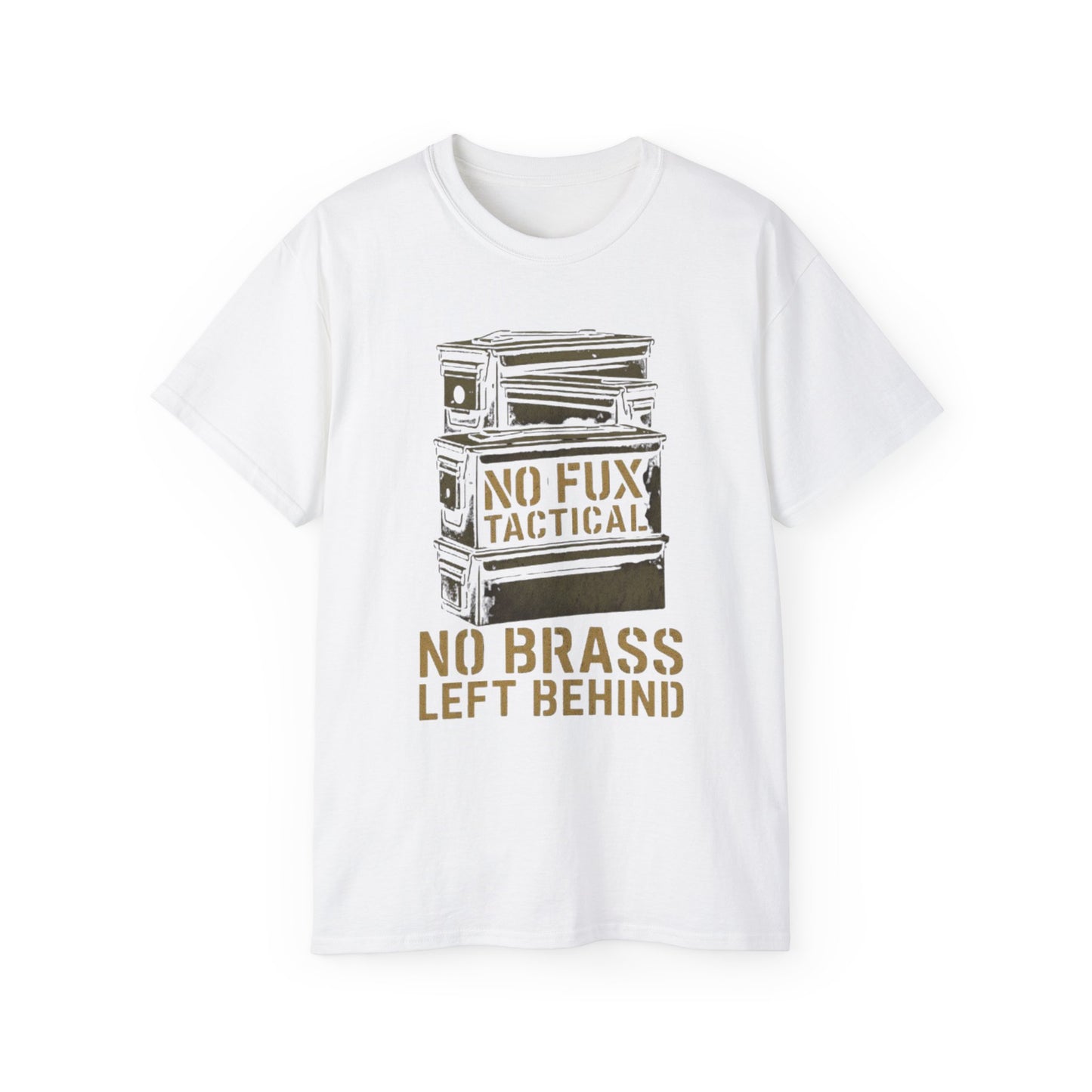 "Tactical Tee" - "No Brass Left Behind"